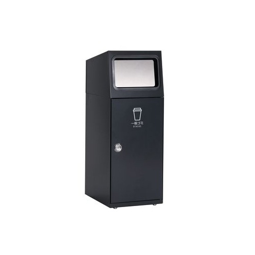 ゴミ箱 ダストボックス 幅350×奥行460×高さ947mm DS-165-11（商品番号