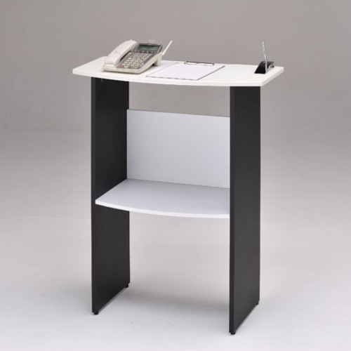 受付カウンター 幅80×奥行40×高さ100cm 電話台 電話スタンド 受付台