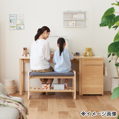 学習机 幅1200×奥行480×高さ730mm 木製 学習デスク ワークデスク FLD-3