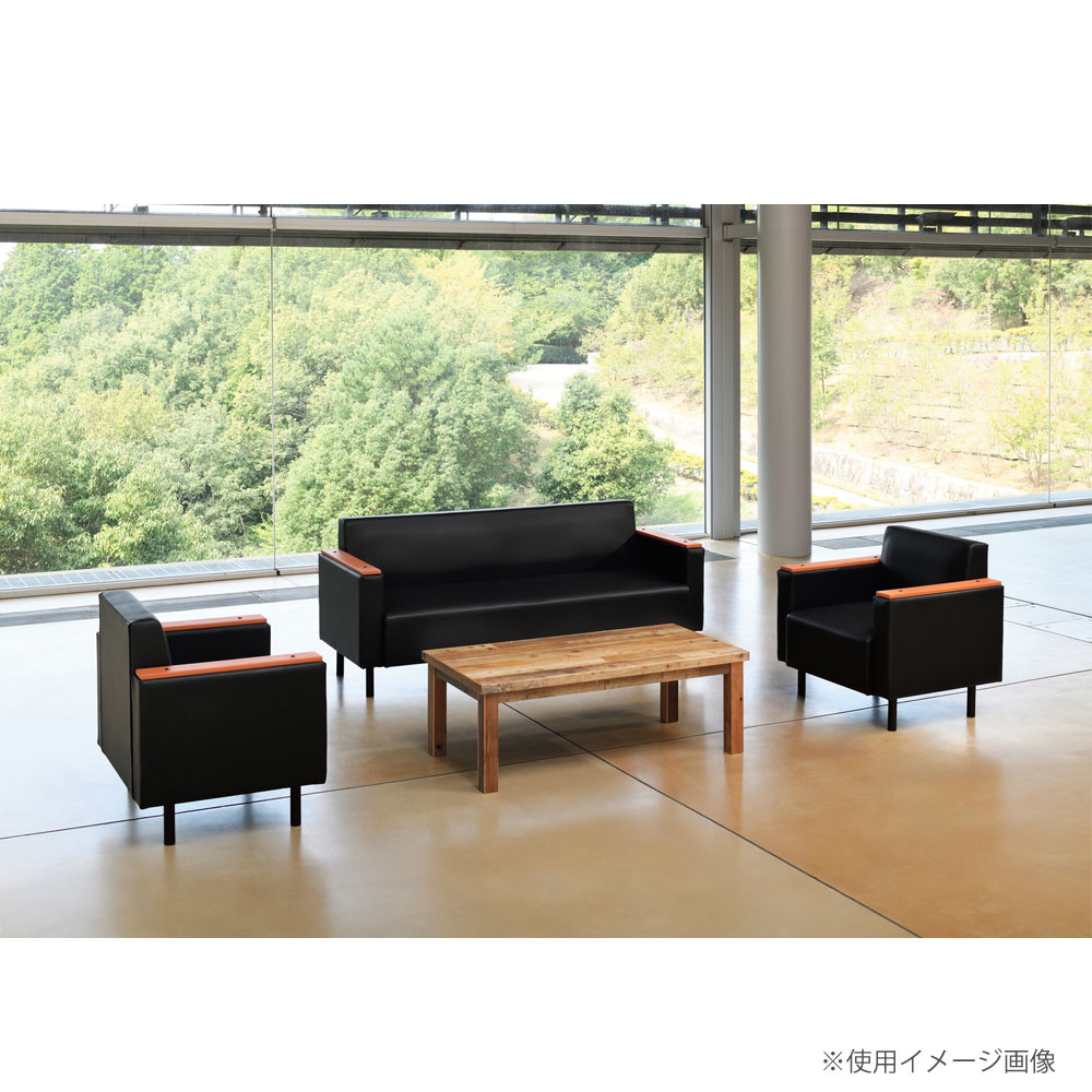 杉古材センターテーブル 幅1200×奥行600×高さ425mm 杉古材天板