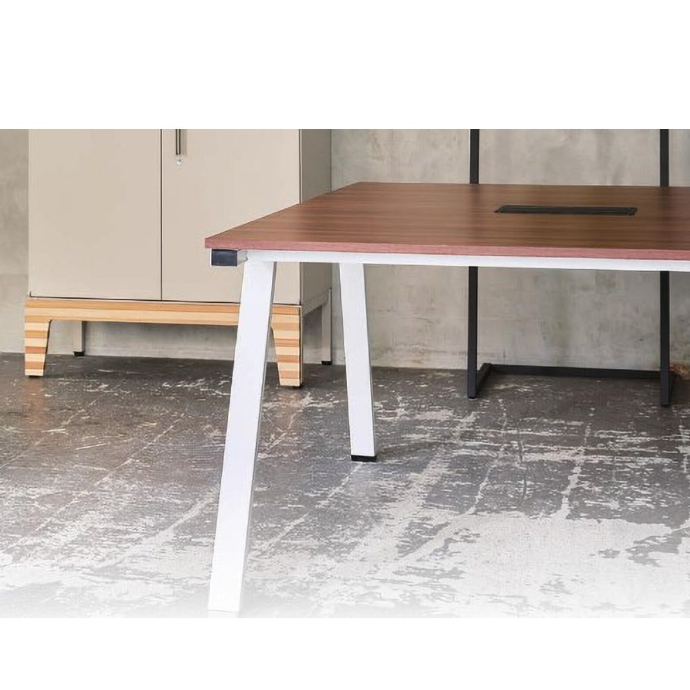 会議用テーブル 幅1200×奥行1200×高さ720mm ミーティングテーブル 会議