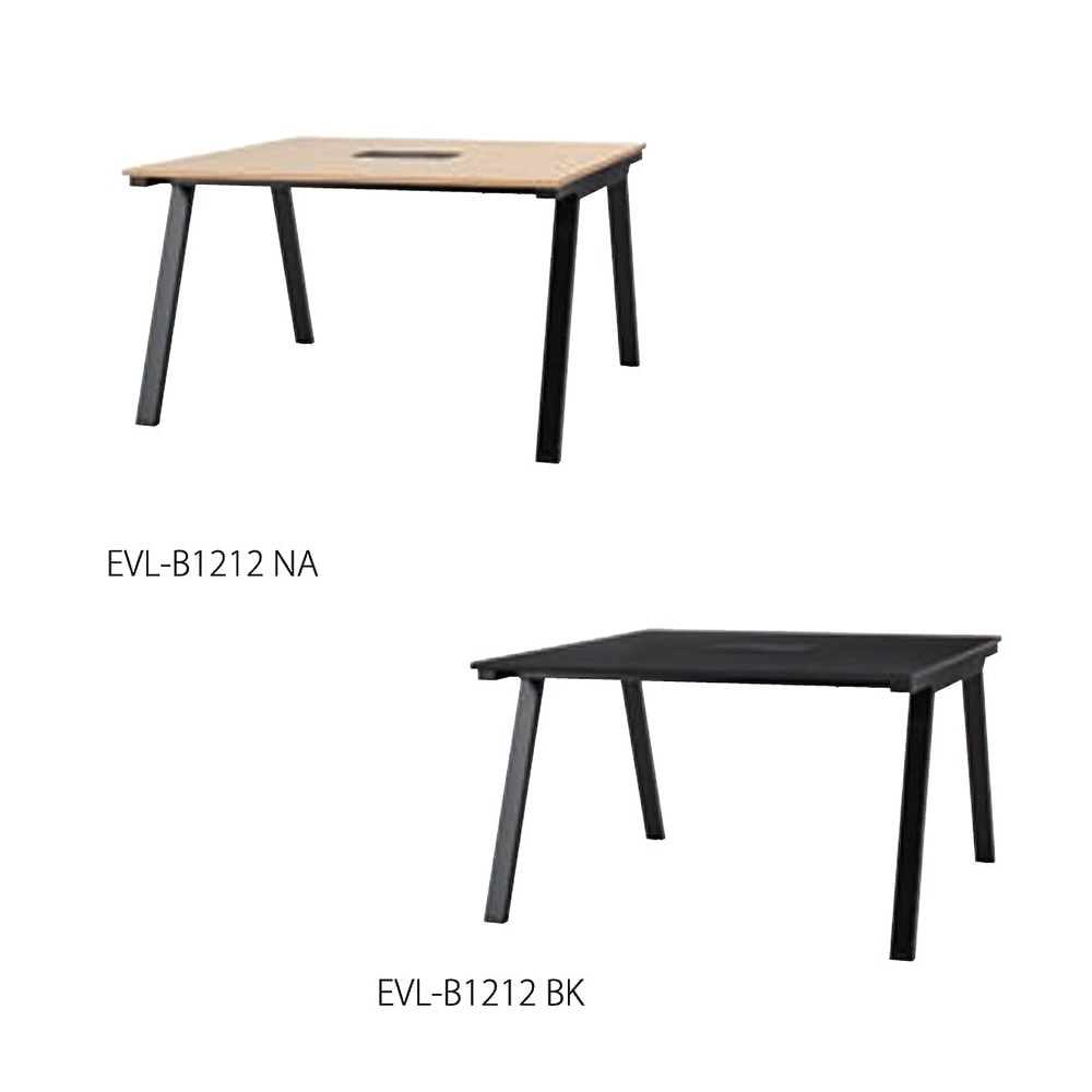 会議用テーブル 幅1200×奥行1200×高さ720mm ミーティングテーブル 会議