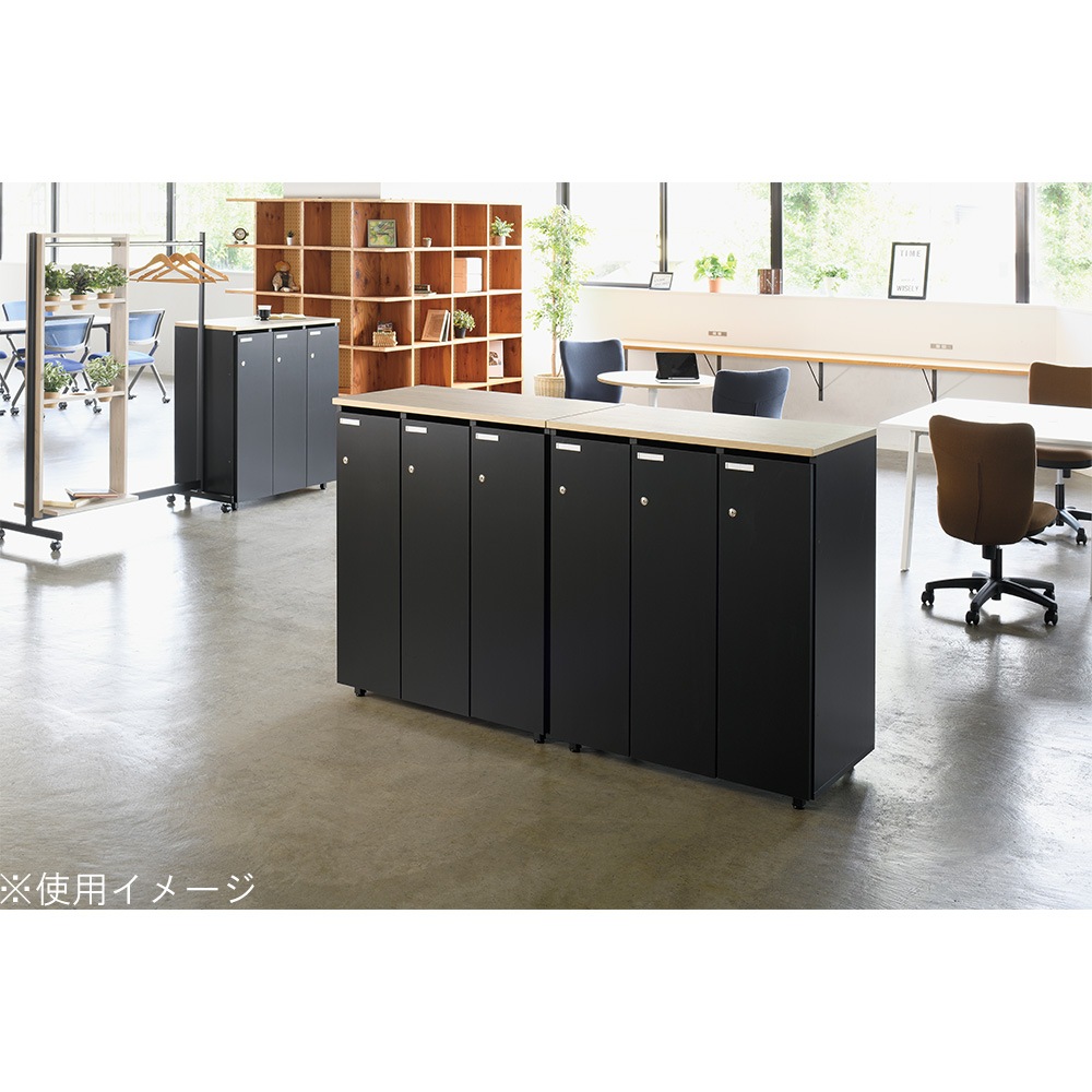 パーソナルロッカー 幅900×奥行500×高さ1060mm 書庫 キャビネット 収納