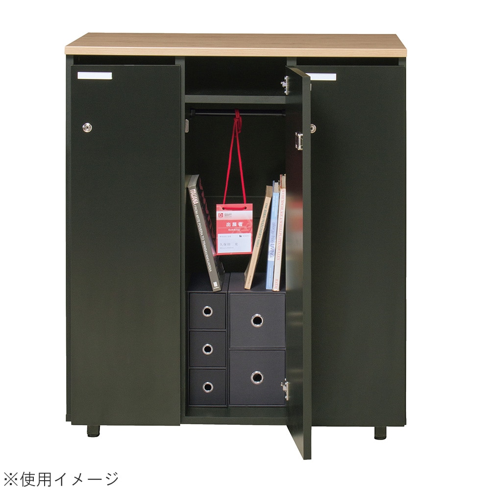 パーソナルロッカー 幅900×奥行500×高さ1060mm 書庫 キャビネット 収納