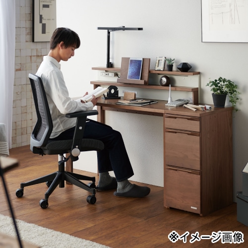 デスクシェルフ 幅900×奥行121×高さ250mm 木製 木製シェルフ システム