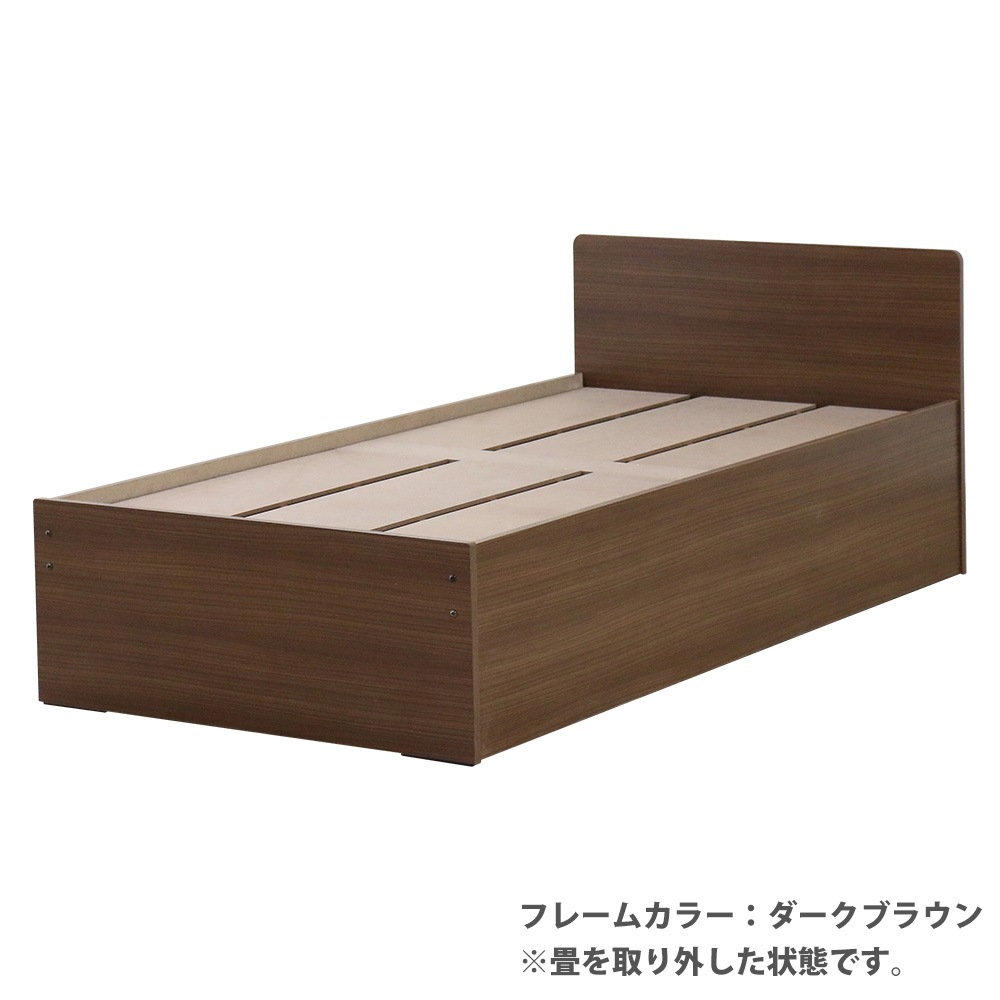 畳ベッド シングル クローズタイプ MIGUSA シングルベッド 394-CL-S