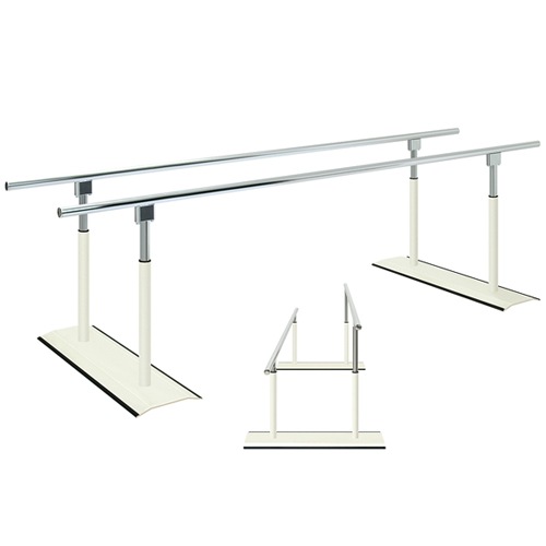 平行棒 350cm 3.5m 支持台 歩行訓練 TB-1078-02（商品番号：7-tb