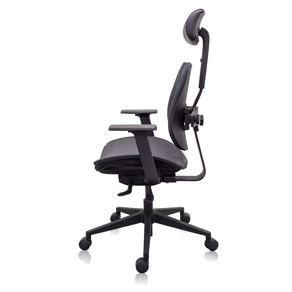 メッシュ オフィスチェア ヘッドレスト付き「DUOREST α50H」 オフィスチェア デュオレスト DUOREST メッシュチェア ヘッドレスト