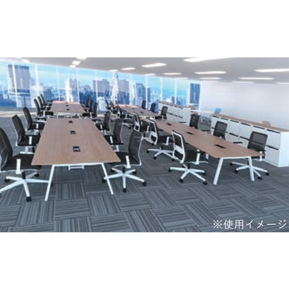 会議用テーブル 幅1200×奥行1200×高さ720mm 増連セット ミーティング
