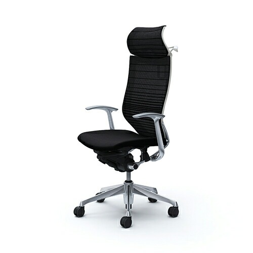 メッシュチェア リクライニング ハイバック バロン オカムラ CP48BW-FGR