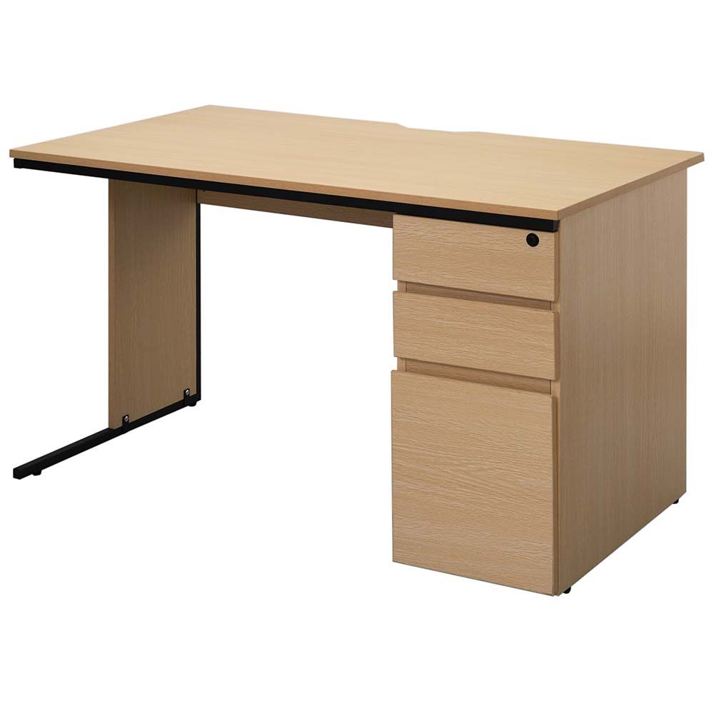 オフィスデスク 片袖机 事務机 幅1200×奥行700×高さ700mm GZWC2-1270