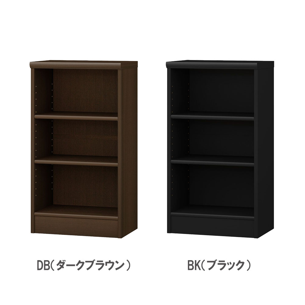 オーダー本棚 幅30-44×奥行31×高さ80cm 標準 シェルフ 書庫 8030-44R