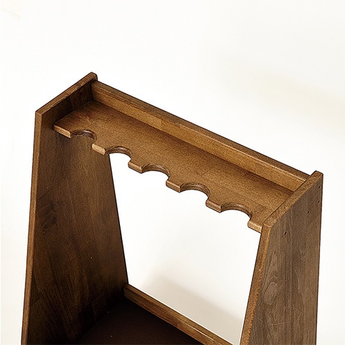 木製ディスプレイスタンド ディスプレイスタンド 幅47×奥行28×高さ60cm 天然木 5本用