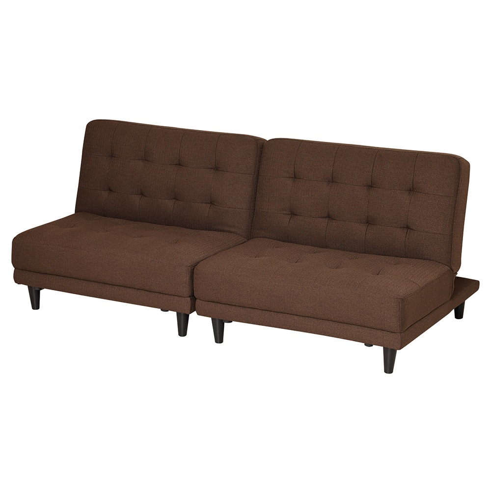 ソファベッド 2人掛け リクライニング ローソファ カウチソファ