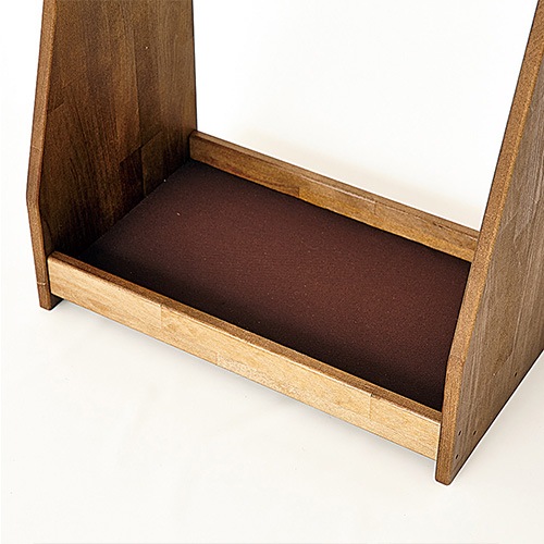 ディスプレイスタンド 幅47×奥行28×高さ60cm 天然木 5本用 ロッド