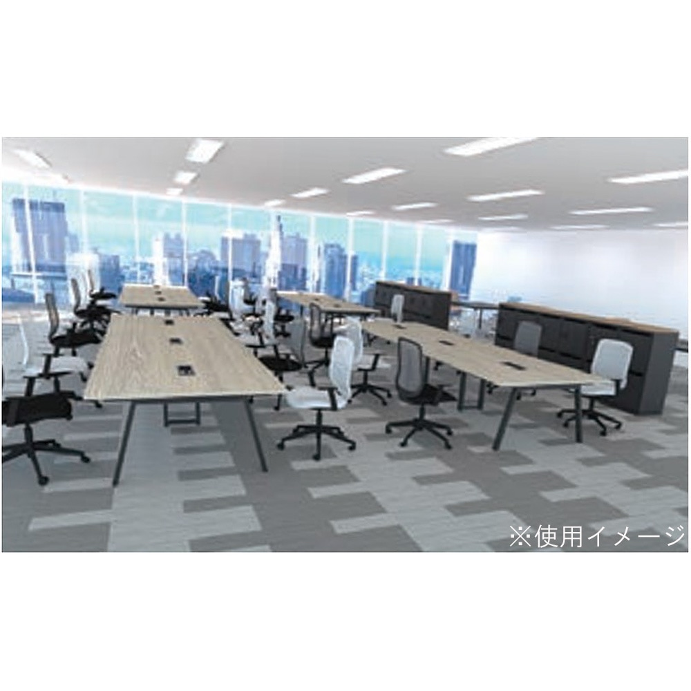 会議用テーブル 幅3600×奥行1200×高さ720mm ミーティングテーブル 会議