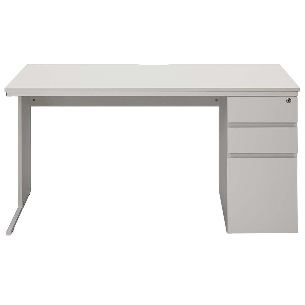 オフィスデスク 片袖机 事務机 幅1400×奥行700×高さ700mm GZWC2-1470