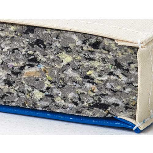 体操マット 6cm厚 9号帆布 すべり止め付き 120×300×6cm 合成スポンジ