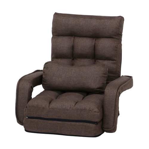 座椅子 幅700×奥行580~1670×高さ110~700mm クッション付