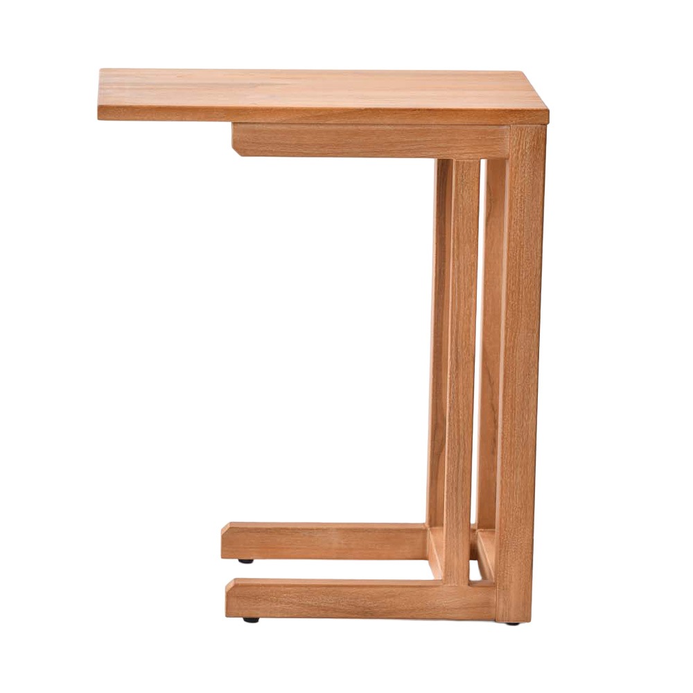 サイドテーブル コの字 木製 幅50×奥行30×高さ60cm テーブル T208XP