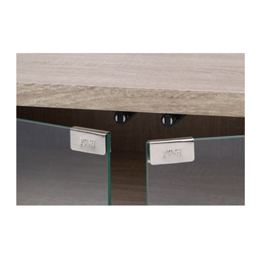 コーナーテレビ台 幅785×奥行385×高さ390mm キャスター付きテレビ