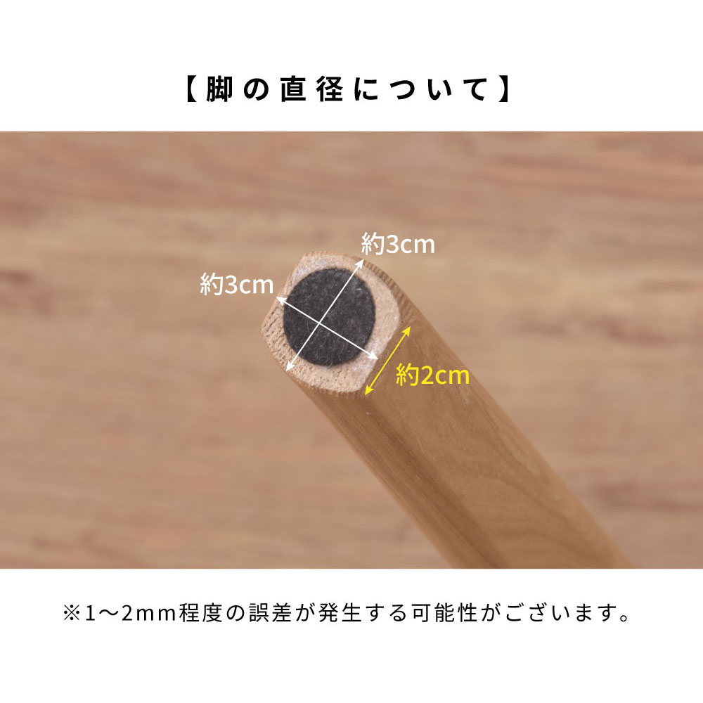 ダイニングチェア 2脚セット 木製 肘なし HOC-541S（商品番号：rhoc