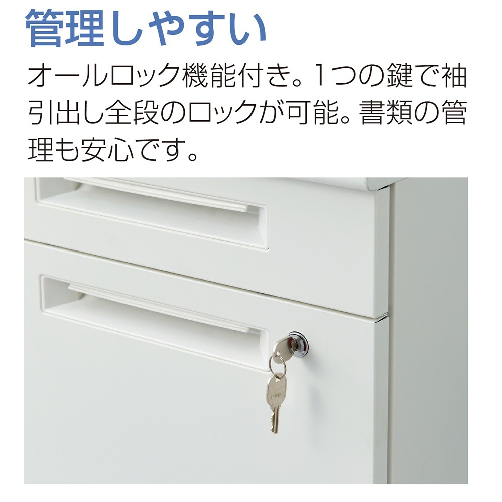 オフィスデスク 幅1400×奥行700mm 両袖机 ワークデスク パソコンデスク