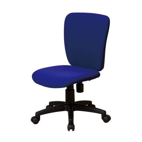 オフィスチェア 肘なしタイプ デスクチェア 幅455×奥行550mm SKC-01