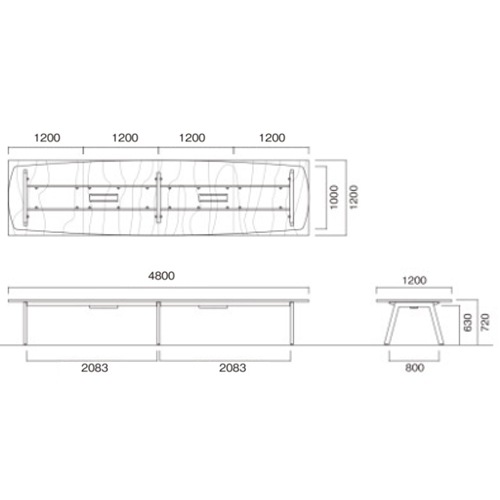 ѥơ֥ Х뷿ơ֥ 4800߱1200mm 磻BOXʤ BL-4812V