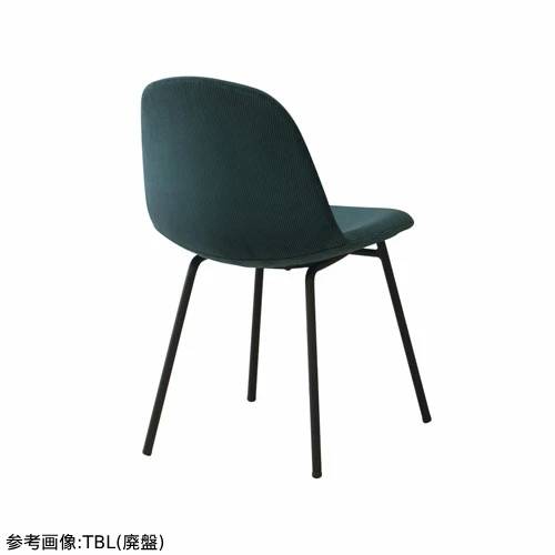 チェア 幅455×奥行560×高さ775mm コーデュロイ ダイニングチェア 背