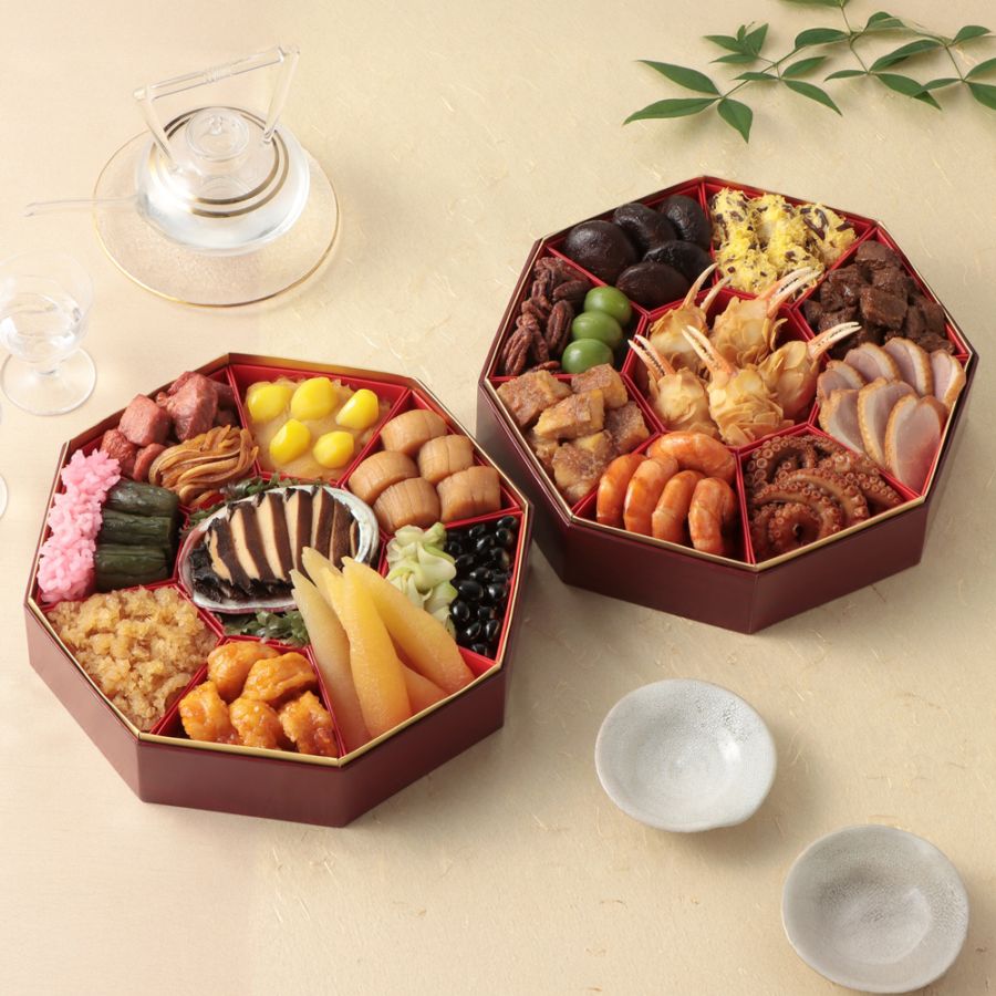 【送料無料】中華おせち二段重