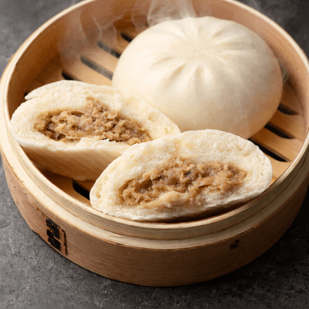 【冷凍】冷凍肉まん(中)1個入｜【数量限定】10個ご購入で1,000円引き