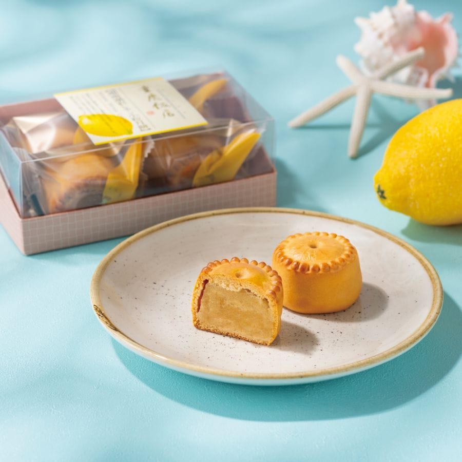 新商品｜【季節限定】湘南潮彩レモン小粒月餅4個入