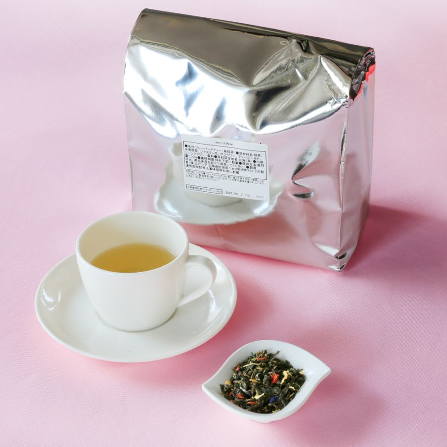新商品｜重慶飯店×ルピシア【業務用1kg】Jasmin＆Mango(烏龍茶ブレンド)