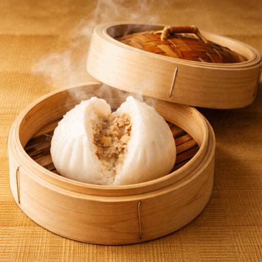 【数量限定/冷蔵】黒豚フカヒレ肉まん1個入