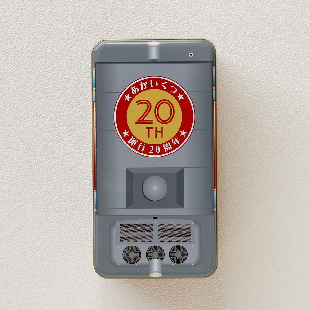 【数量限定】20周年記念特別仕様限定デザイン｜あかいくつバス缶入り　杏仁酥（アンニンス）　7枚入