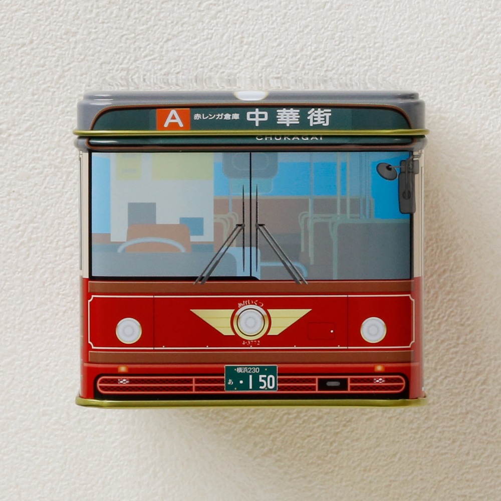 【数量限定】20周年記念特別仕様限定デザイン｜あかいくつバス缶入り　杏仁酥（アンニンス）　7枚入