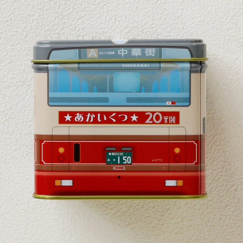 【数量限定】20周年記念特別仕様限定デザイン｜あかいくつバス缶入り　杏仁酥（アンニンス）　7枚入