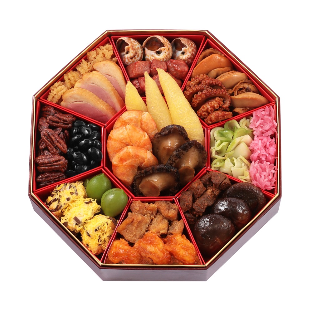 【送料無料】中華おせち一段重（19品・3名様用）