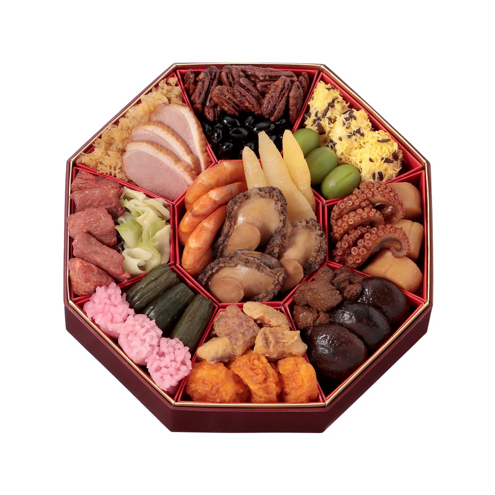 【送料無料】中華おせち一段重