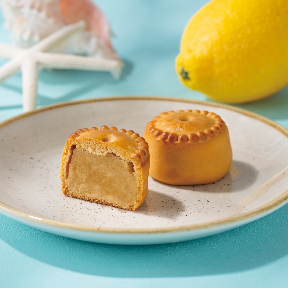 新商品｜【季節限定】湘南潮彩レモン小粒月餅4個入