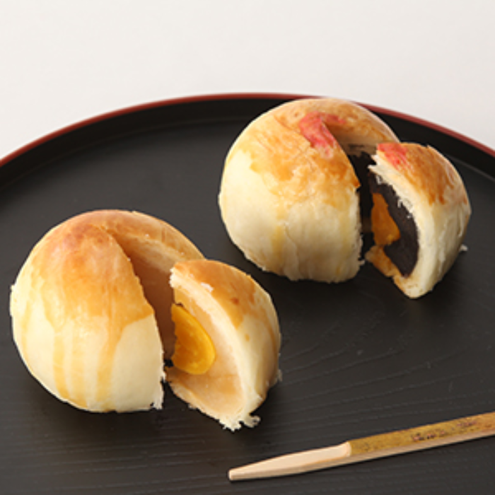 【中秋月餅(アヒルの塩漬け卵入)｜期間･数量限定】蛋黄酥 白餡（ﾀﾝﾌｧﾝｽ ｼﾛｱﾝ）｜【数量限定】お買い得セレクション「30％OFF!!」