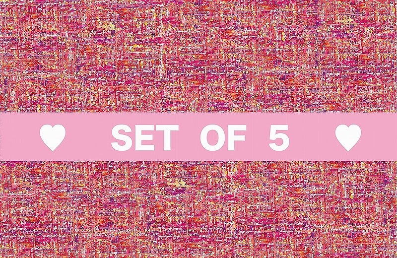 【5枚SET】ボルドーツィード(1枚あたり1900円)A3