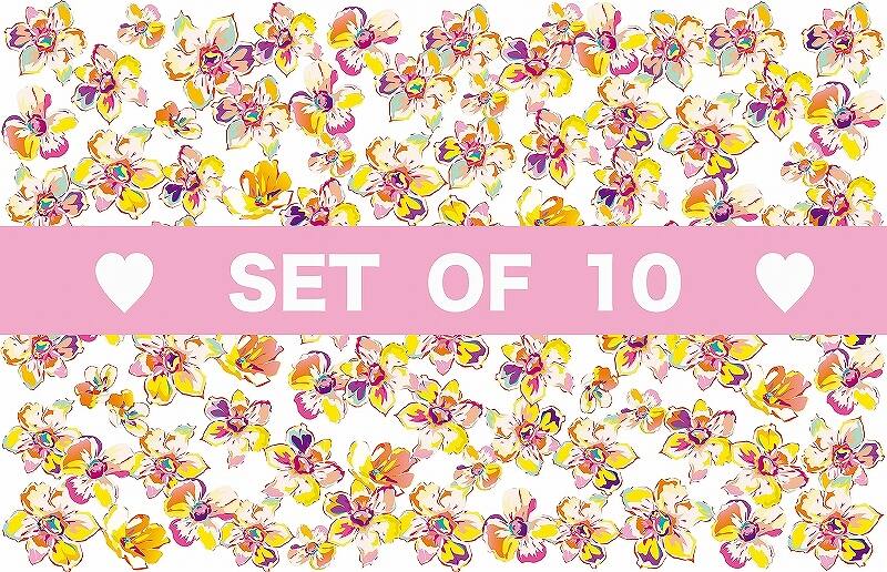 【10枚SET】フルールイエロー(1枚あたり1800円)A3