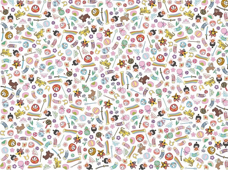 豆こいのぼり A4