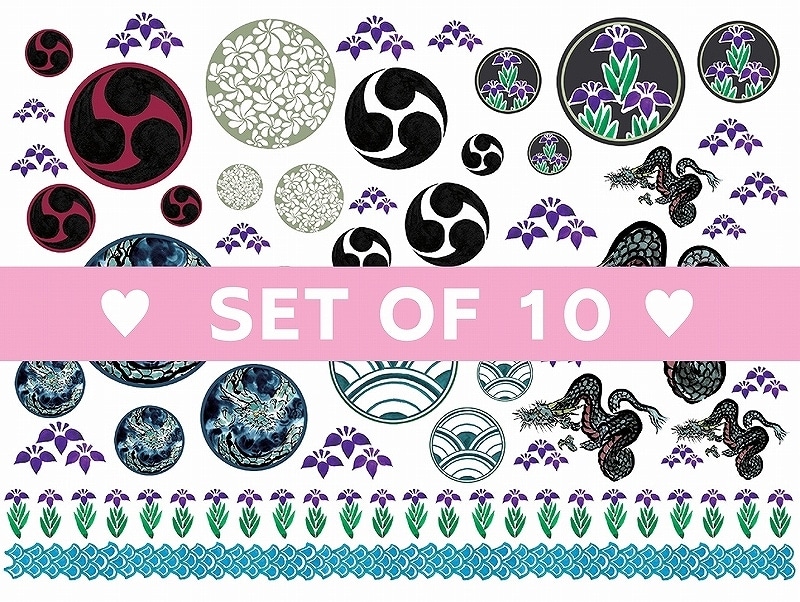 【10枚SET】上り龍(1枚あたり1300円)A4