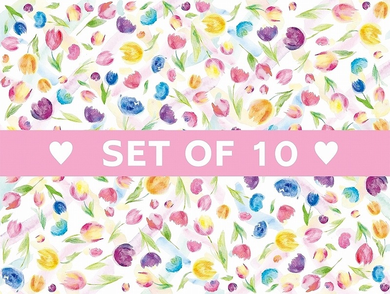【10枚SET】エリザベスアーデンチューリップ (1枚あたり1300円)A4