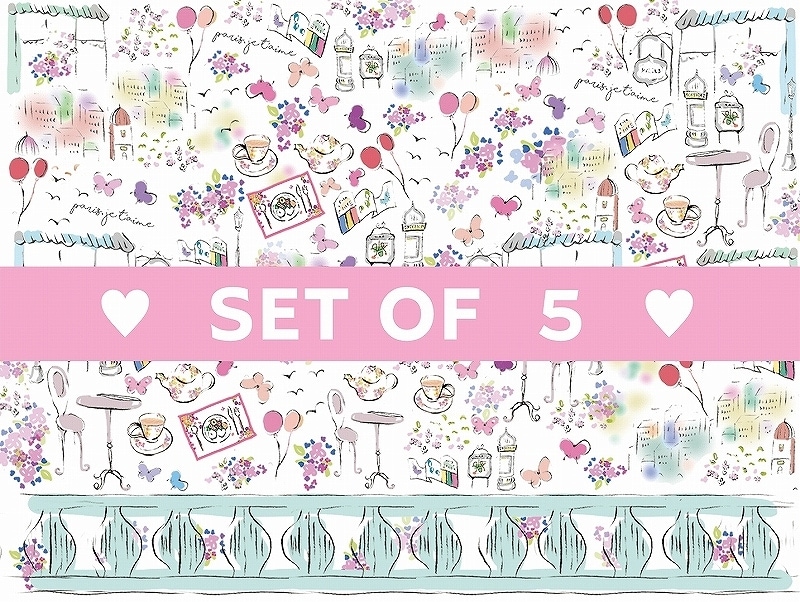 【5枚SET】ガーデン (1枚あたり1500円)A4