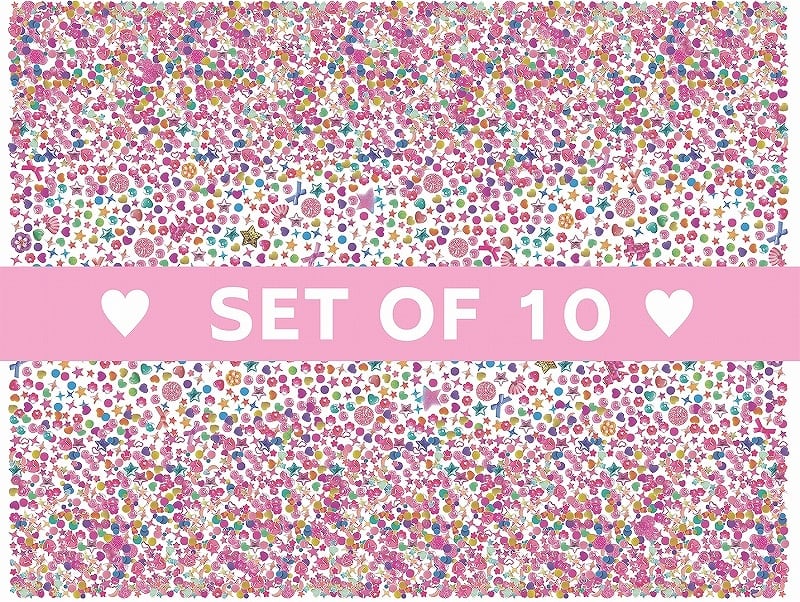 【10枚SET】ガラス用ファンシーポップ  (1枚あたり1300円)A4