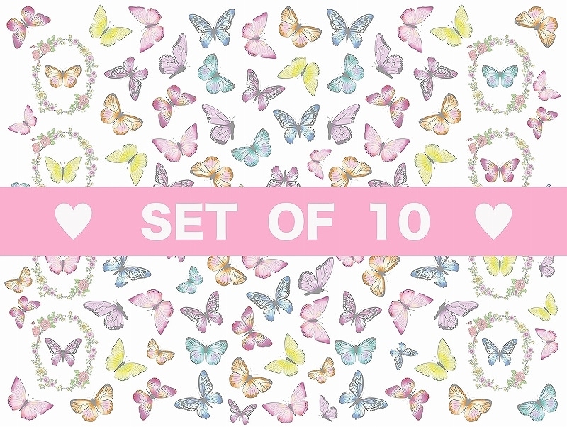 【10枚SET】ガラス用マリポサ(1枚あたり1300円)A4